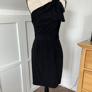 The Limited Black One-Shoulder Dress